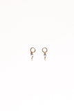 Bree Earrings - Blue/Pearl