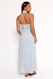 Betsy Halterneck Maxi Dress - Pale Blue