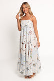 Emmeline Maxi Dress - Blue Floral