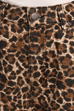 Hemima High Waist Shorts - Leopard