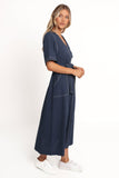 Kade Midi Dress - Blue