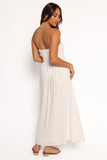 Kayt Strapless Dress - White