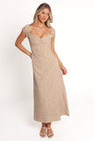 Leire Maxi Dress - Beige