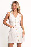 River Mini Dress - White