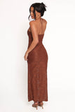 Tucker Midi Dress - Brown