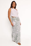 Willow Maxi Skirt - Sage Print