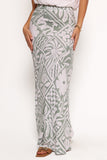 Willow Maxi Skirt - Sage Print