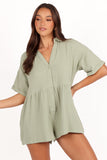 Winny Playsuit - Sage Green