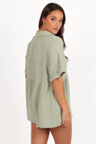 Winny Playsuit - Sage Green