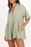 Winny Playsuit - Sage Green