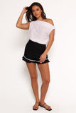 Sloane Short - Black White