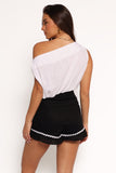 Sloane Short - Black White