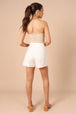 Roxy Faux Wrap Skort - Ivory