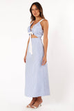 Bailee Maxi Dress - Blue Stripe