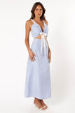 Bailee Maxi Dress - Blue Stripe